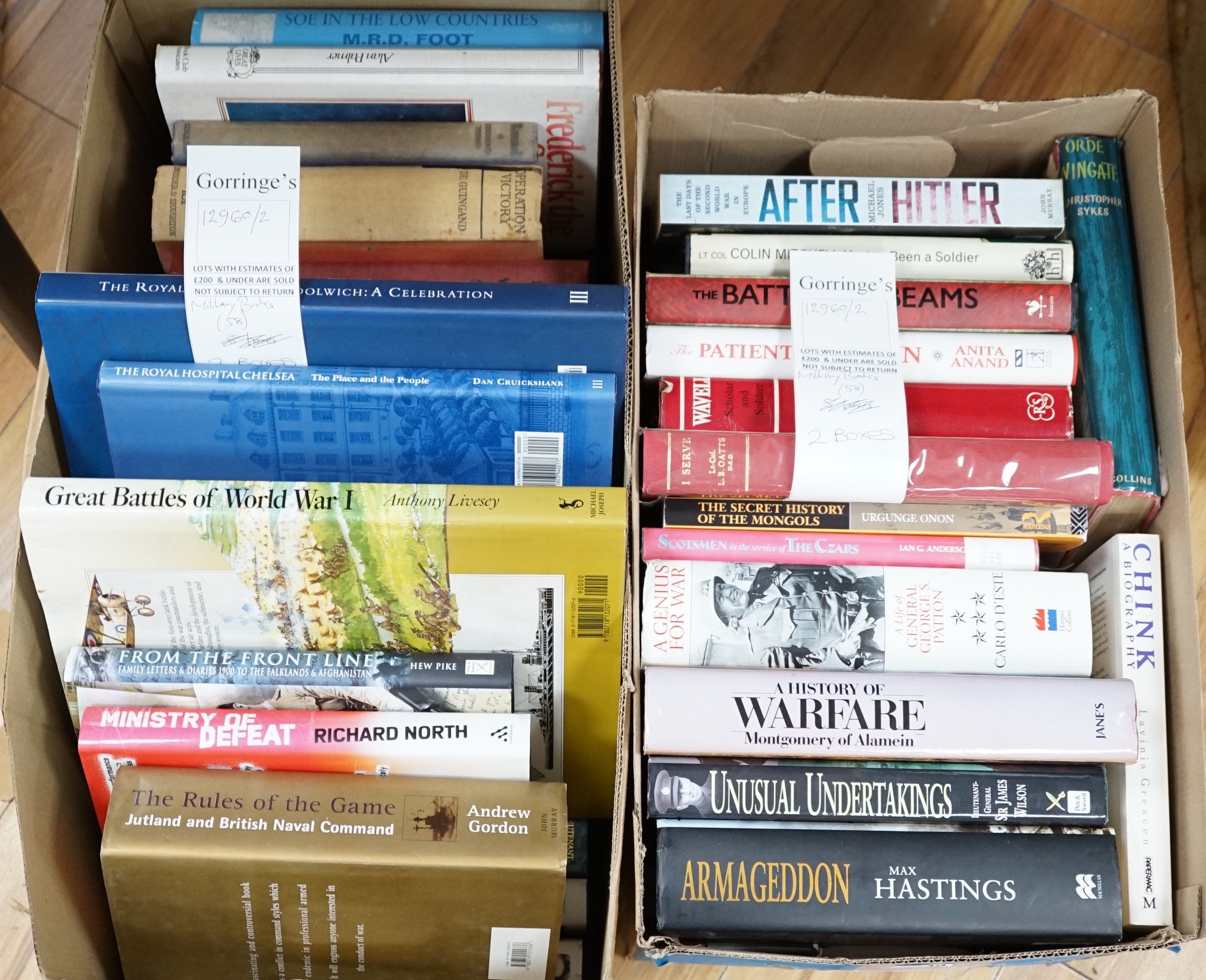 Military Books, a modern miscellany including Armageddon by Max Hastings (58)